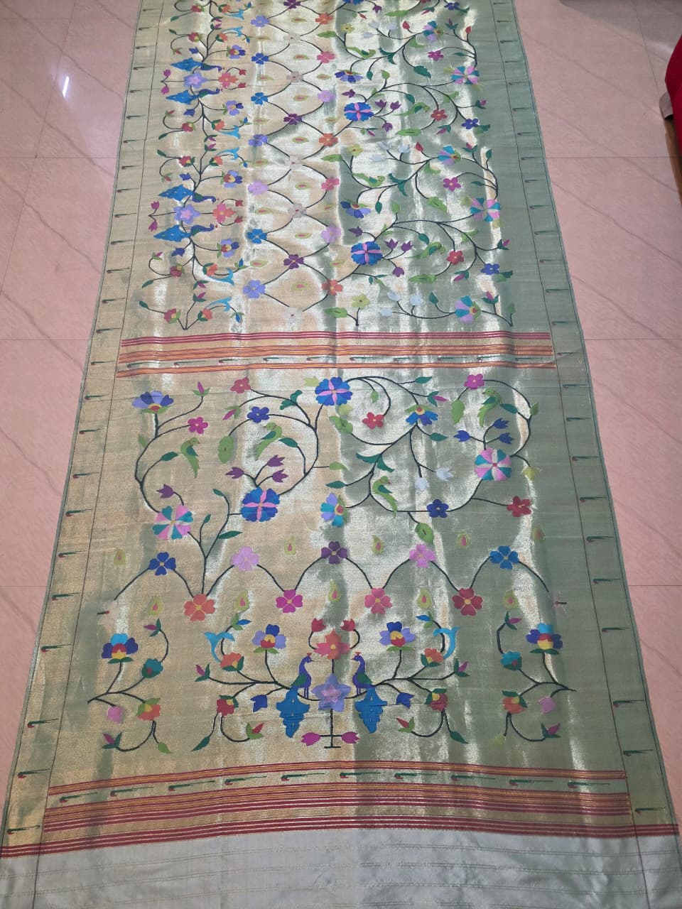 Pure Silk Paithani